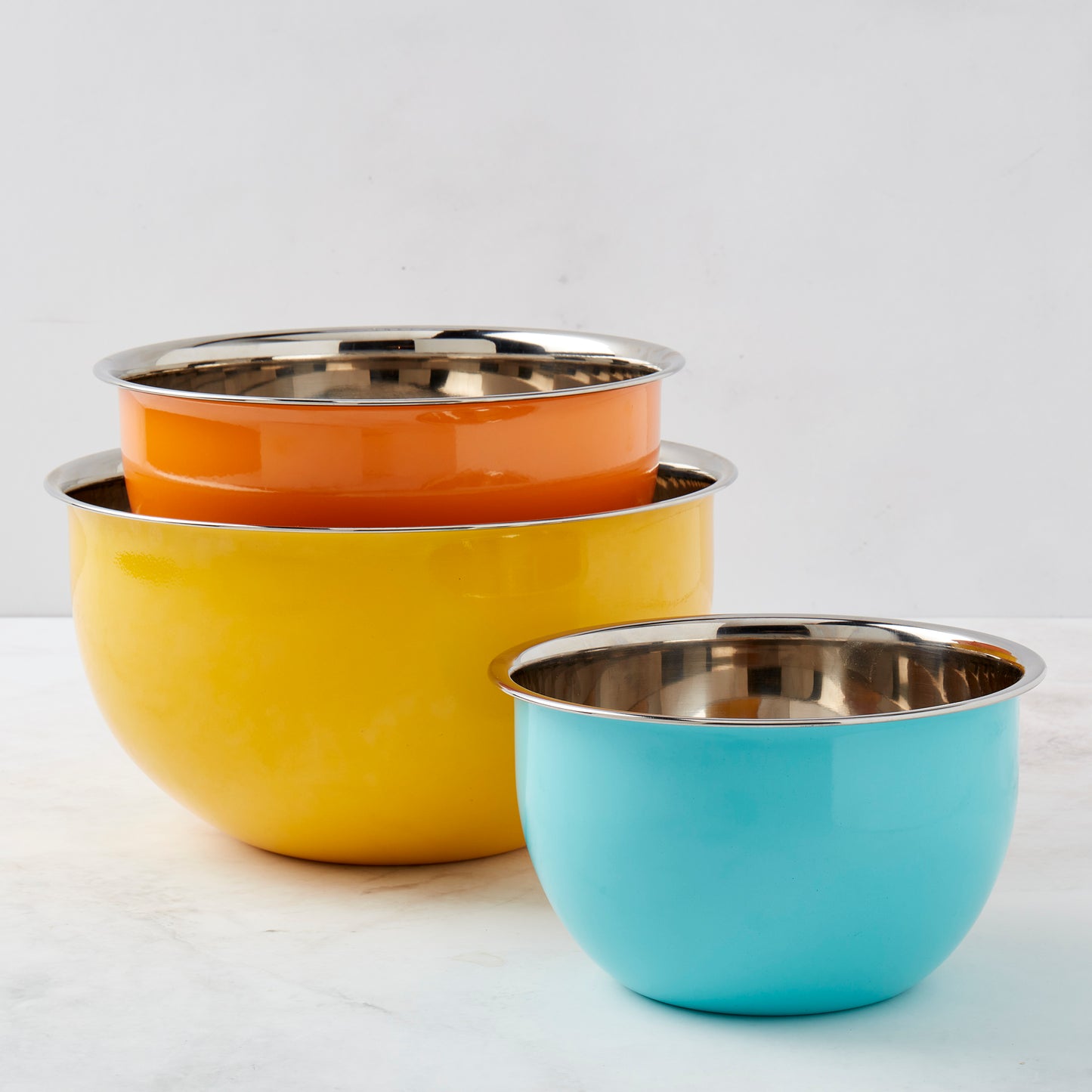 3-Piece Stainless Steel Mixing Bowls