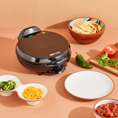 6-Wedge Non-Stick Electric Quesadilla Maker