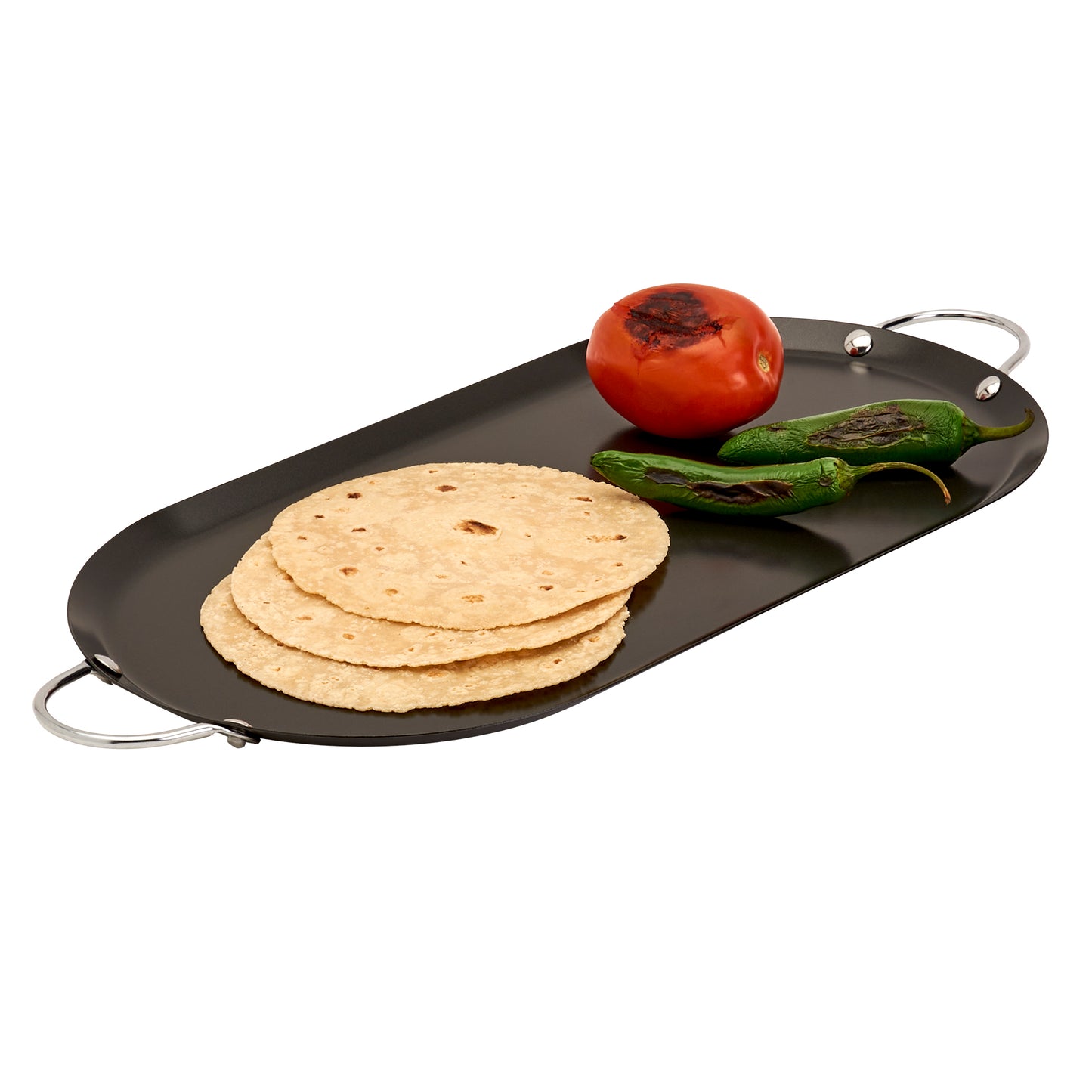 Non-Stick Carbon Steel Comal Griddle Pan