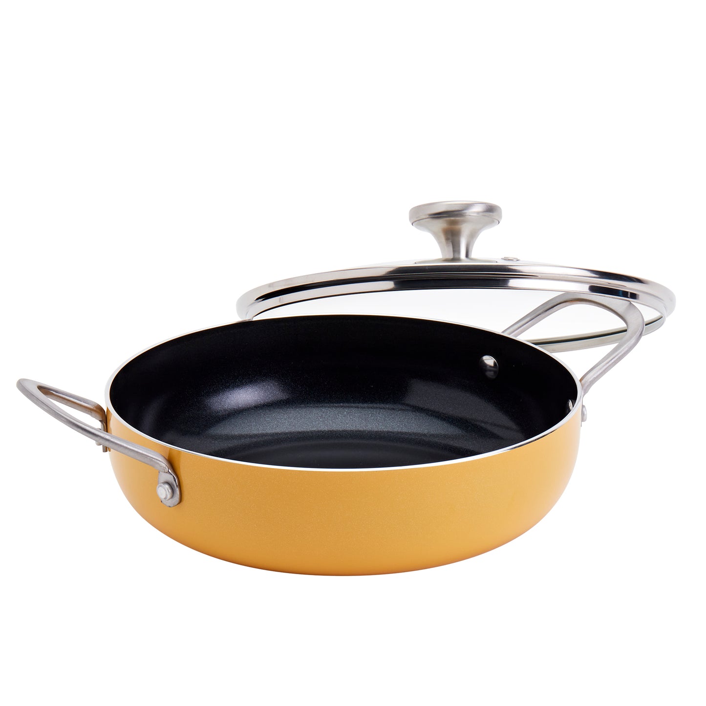 Non-Stick Aluminum Covered Caldero Saute Pan