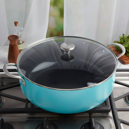 10.5-Quart Non-Stick Aluminum Caldero Saute Pan