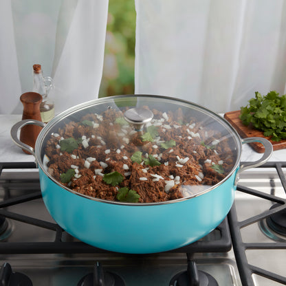 10.5-Quart Non-Stick Aluminum Caldero Saute Pan