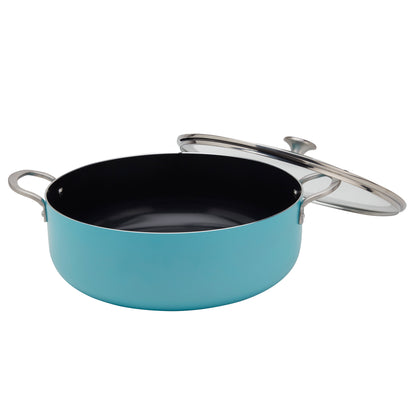 10.5-Quart Non-Stick Aluminum Caldero Saute Pan