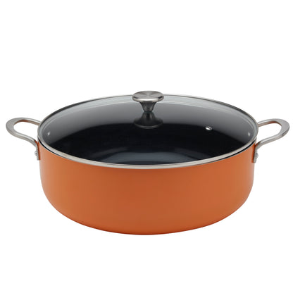 10.5-Quart Non-Stick Aluminum Caldero Saute Pan
