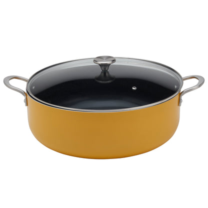 10.5-Quart Non-Stick Aluminum Caldero Saute Pan
