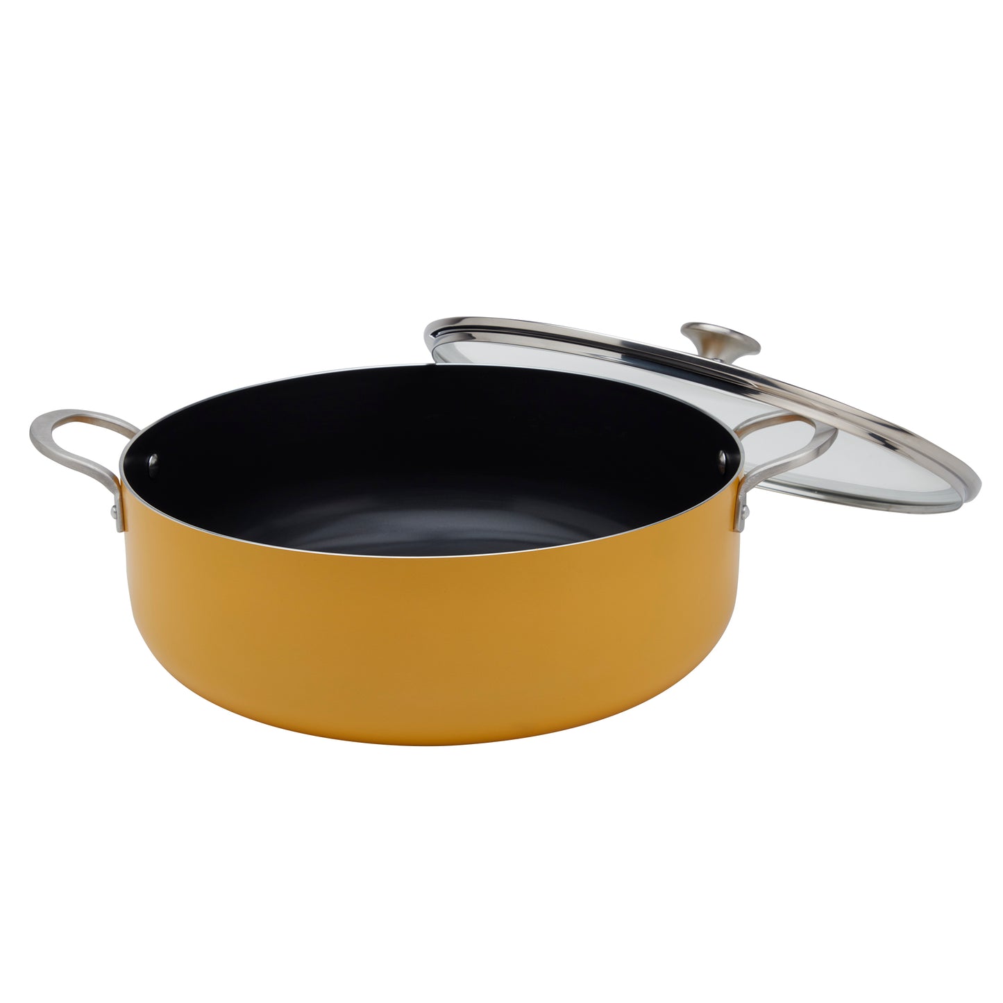 10.5-Quart Non-Stick Aluminum Caldero Saute Pan